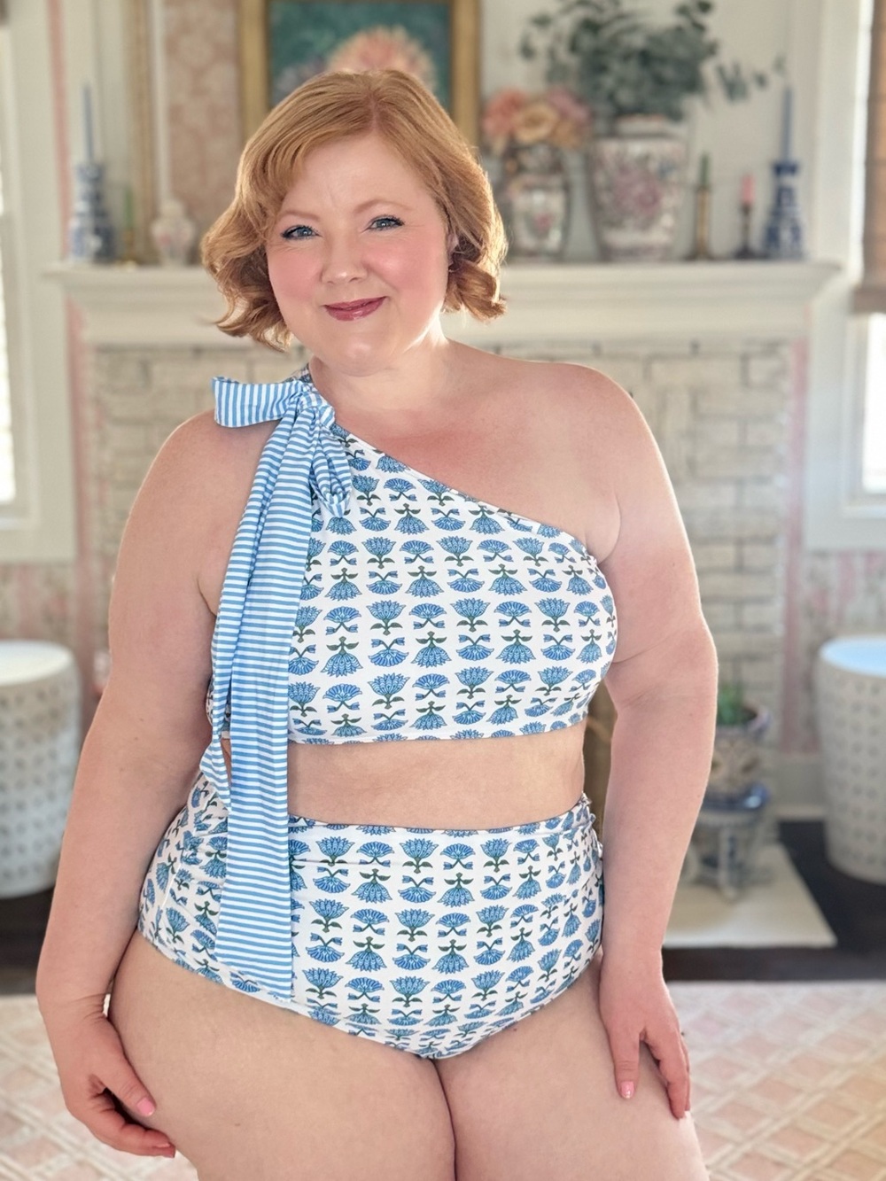 Chic Soul One Shoulder Bikini